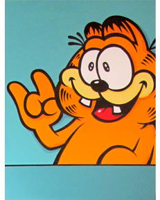 gnarfiled painting evoker garfield