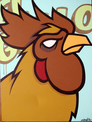 el gallo painting evoker