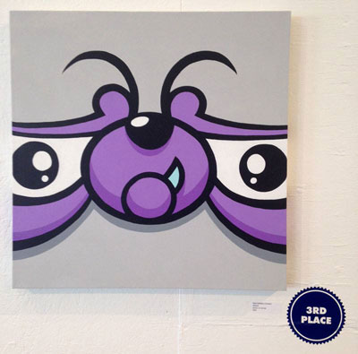 evoker pug painting petunia