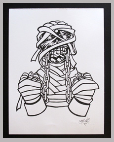 Evoker Iron Maiden Sketch