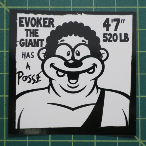 evoker andre posse sticker