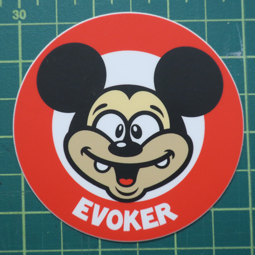 evoker ricky sticker