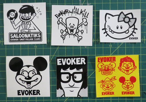 evoker sticker pack