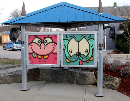 evoker intall worlds smallest art gallery