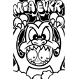 mca x evoker sticker