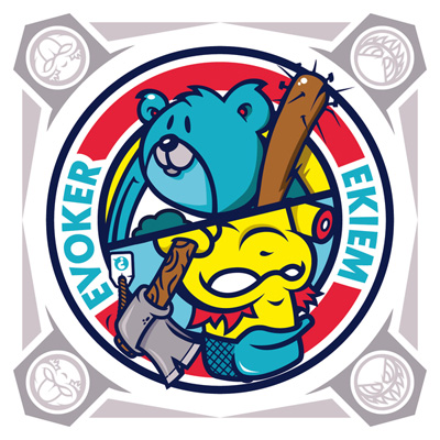 ekeim x evoker sticker
