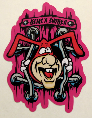 kems kem5 x evoker sticker