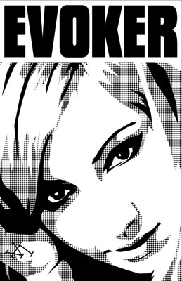 suicide girls evoker sticker