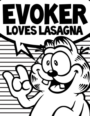 gnarfield sticker evoker